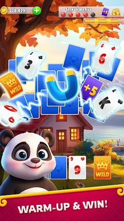 Game screenshot Solitaire TriPeaks Idle Panda hack