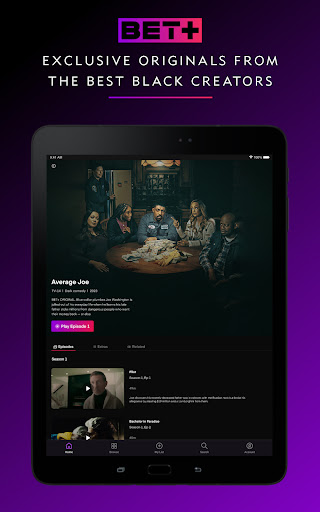 BET+ screenshot