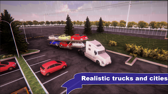 USA International Heavy Truck Transport Simulation banner