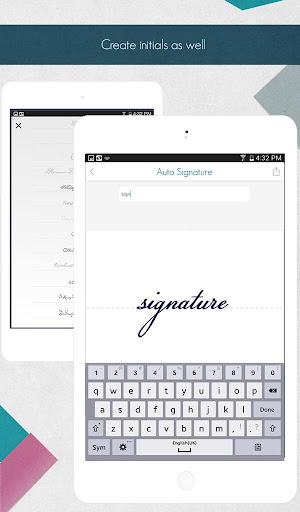 Screenshot of Autograph+: Signature Maker