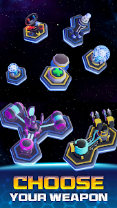Space Hex: War Merge Shooter