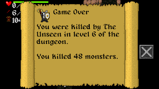 Ananias Mobile Roguelike Screen 3