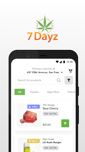 Android application 7Dayz screenshort