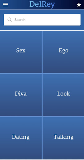 Android application DelRey screenshort