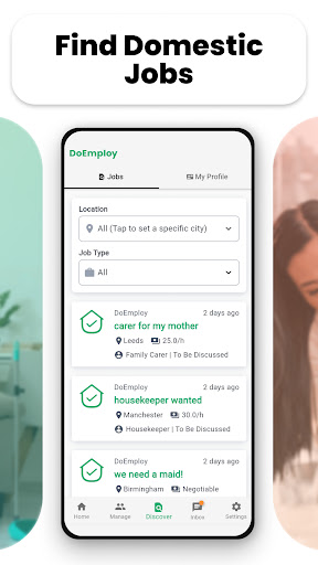 Android application DoEmploy: Domestic Employment screenshort