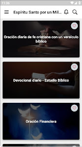 Captura de Pantalla 1 Espíritu Santo por un Milagro android