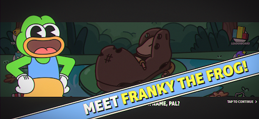 Android application Franky's Adventures screenshort