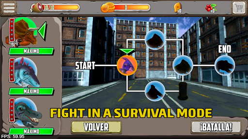 Dinosaurs fighters 2021 - Free fighting games 2.5 screenshots 20