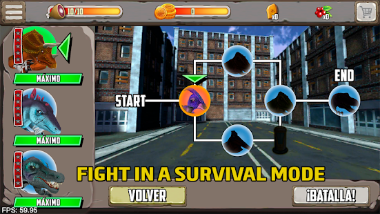 Dinosaurs Fighters Screenshot