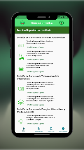 Android application Profesiones para castores screenshort