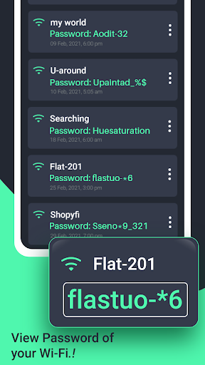 WIFI master-Show wifi password