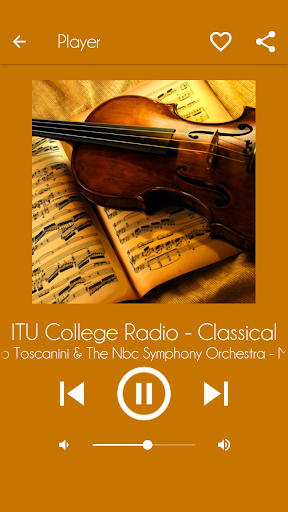 Classical Music Radio Screen 2