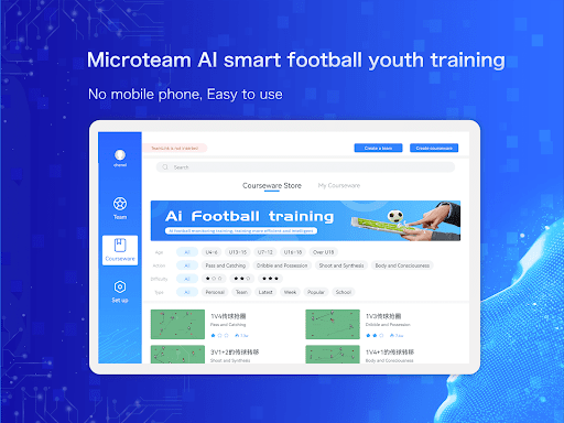 Android application MicroTeamHD screenshort