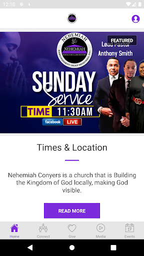 Android application Nehemiah Empowerment Group screenshort