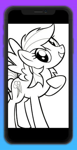 How to draw Little Pony. Screen 3