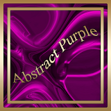 Abstract Purple Go SMS theme icon