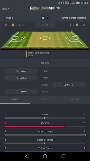 StatisticSports Screen 3