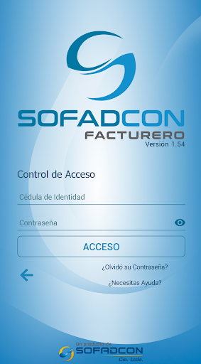 Android application Facturero SofAdCon screenshort