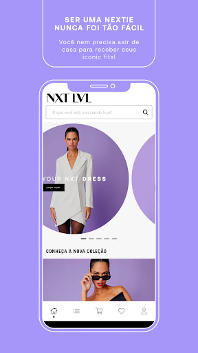 Android application NXT LVL screenshort
