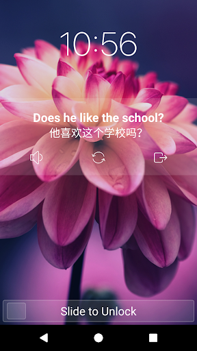 Learn English on Lockscreen