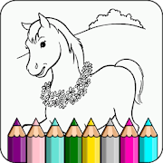 ? Realistic Horse Coloring Book 2020 ?