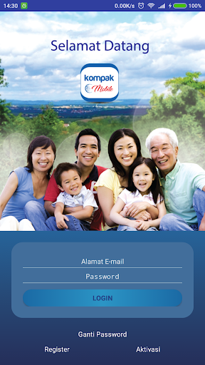 Android application Kompak Mobile screenshort