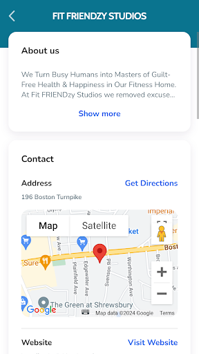 Android application Fit FRIENDzy Studios screenshort