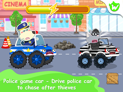 Wolfoo Police And Thief Game