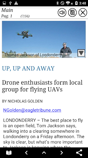 Eagle-Tribune North Andover MA Screen 2