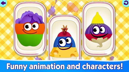 Funny Food educational games for kids toddlers 2.4.0.5 Apk + Mod 3