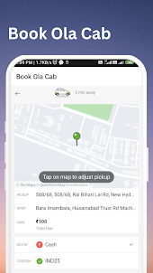 Compare and Book Ola Uber Cabs