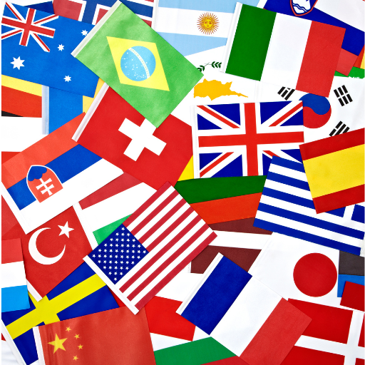 flags of the world countries logo