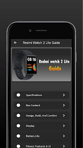Redmi Watch 2 Lite Guide