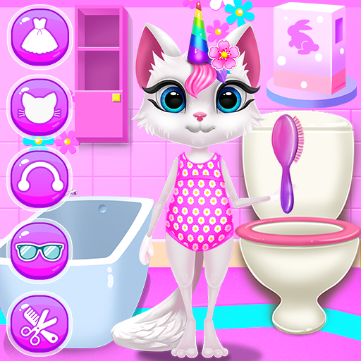 Kitty Kate Unicorn Daily Care 1.1.4 Icon