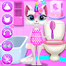 download Kitty Kate Unicorn Daily Care apk