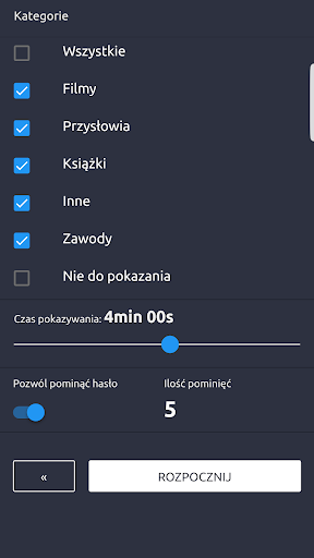 Kalambury - Party Mode Screen 2