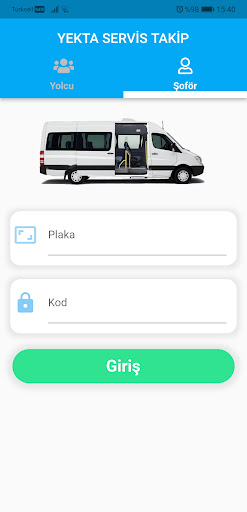 Yekta Servis Takip Screen 2