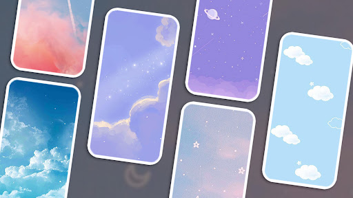 Android application Light Pastel Wallpaper screenshort