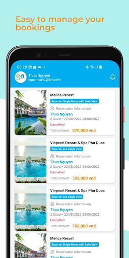 Tripow: Travel Options Screen 3