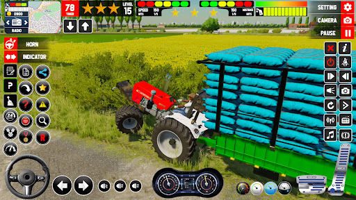 Offline Tractor Farming Game screenshot 13