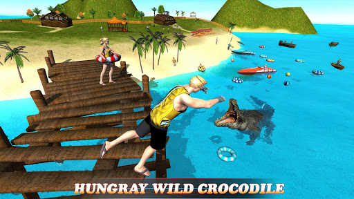 Real Hungary Wild Crocodile Attack 2020
