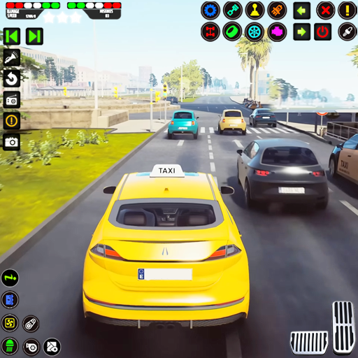 US Taxi Driving Simulator Game logo