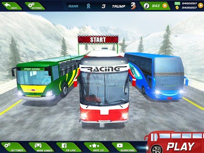 Online Bus Racing Legend 2020: Coach Bus Driving v1.1 APK + MOD (Unlimited Money / Gems) 8