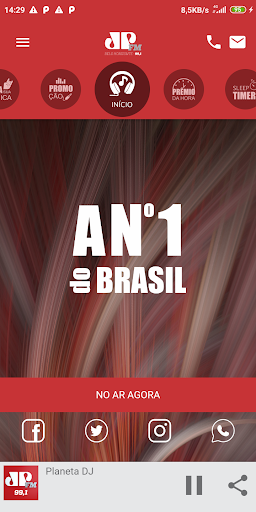 Android application Jovem Pan BH Oficial screenshort