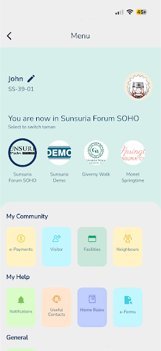 Sunsuria Community Screen 3