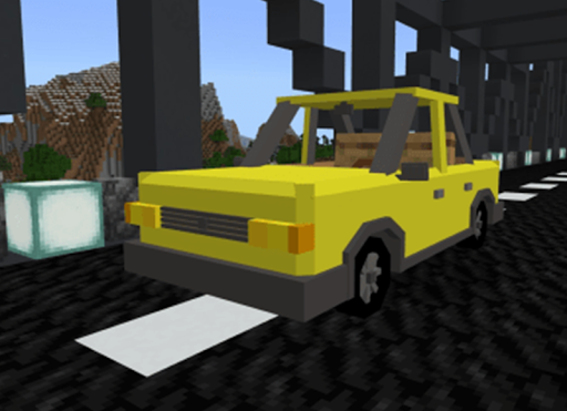 Android application Cars Mod for Minecraft PE screenshort