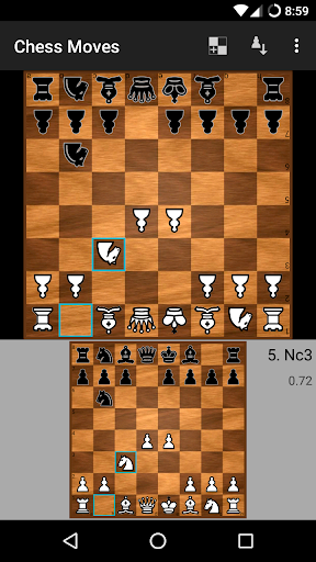 Chess Moves u265f Free chess game 2.9 screenshots 1