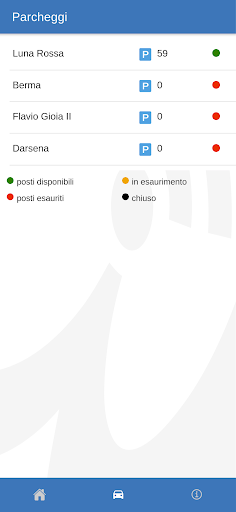 InfoParking Amalfi Screen 2