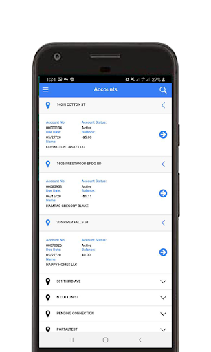 Greenwood Utilities Screen 2