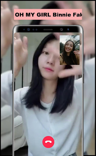 OH MY GIRL Binnie Fake Call Screen 2
